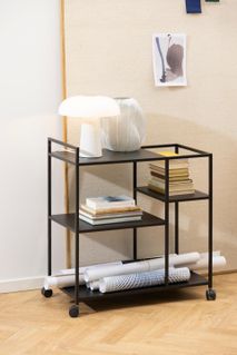 Serveertrolley NEWCASTLE- Zwart ACT 0000092518