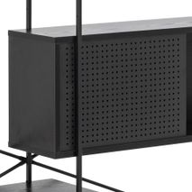 Boekenkast ANGUS - Zwart ACT 000020397