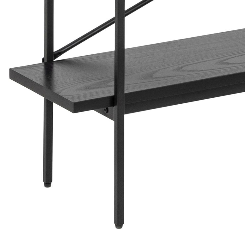 Boekenkast ANGUS - Zwart ACT 000020397