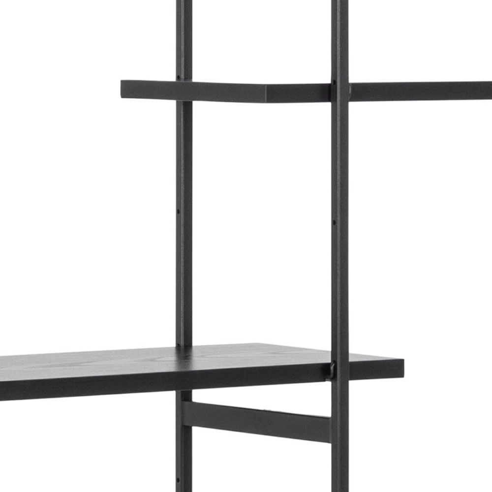 Boekenkast ANGUS - Zwart ACT 000020397