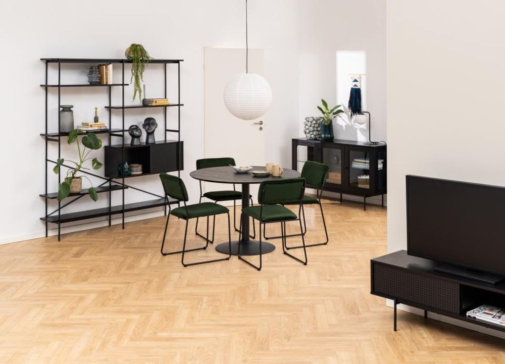 Boekenkast ANGUS - Zwart ACT 000020397