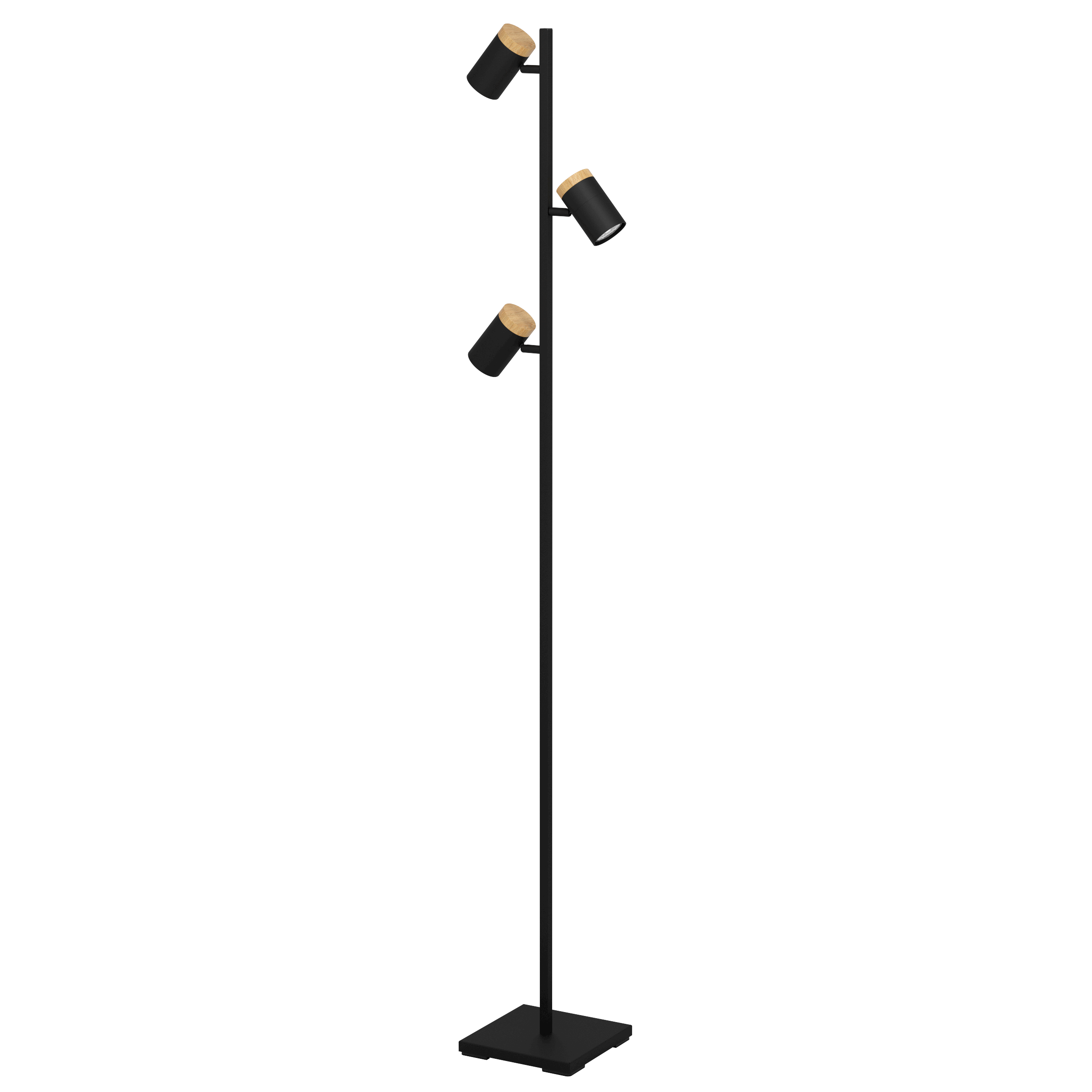 Vloerlamp Cartagena - zwart