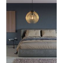 Hanglamp VENEZUELA - Zwart/Goud EGL 900166