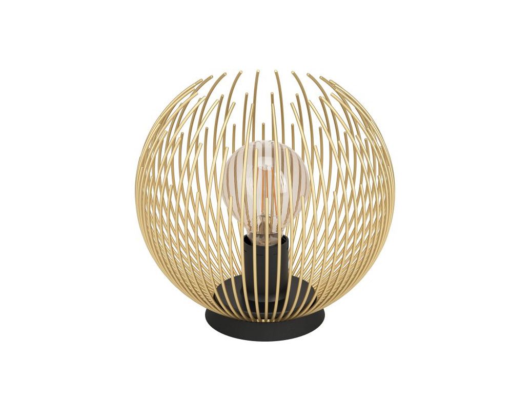 Tafellamp VENEZUELA - Zwart/Goud EGL 900168