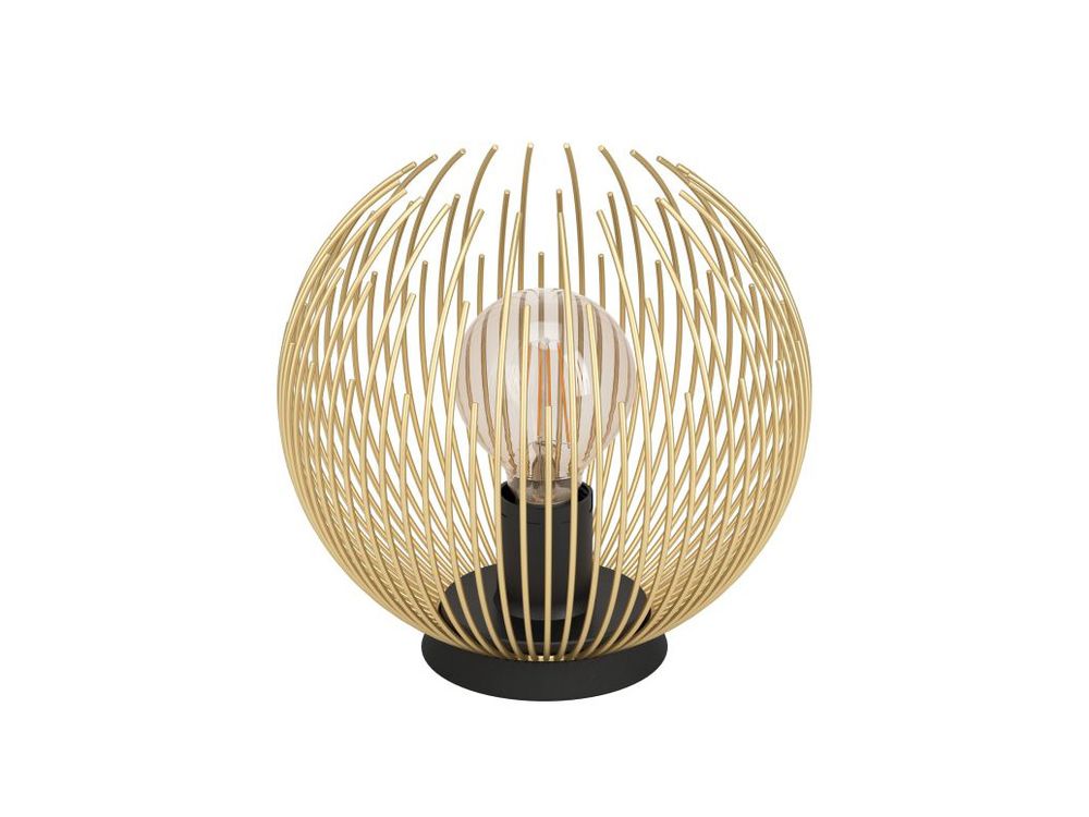 Tafellamp VENEZUELA - Zwart/Goud EGL 900168