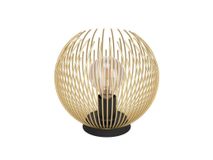 Tafellamp VENEZUELA - Zwart/Goud EGL 900168