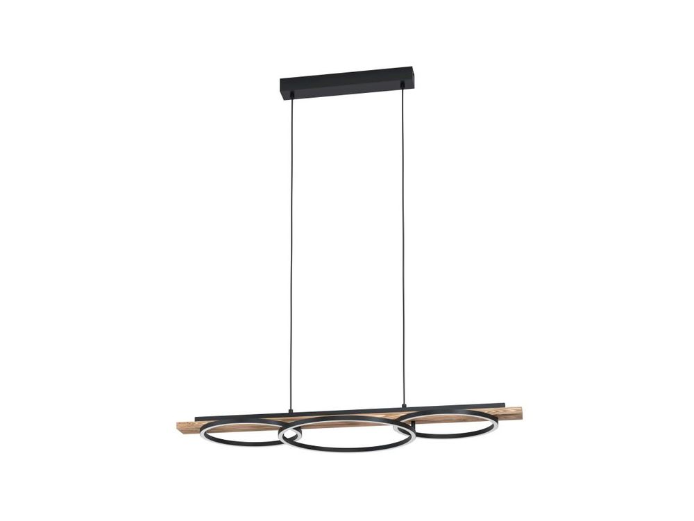 Hanglamp BOYAL - Zwart/Bruin EGL 99624