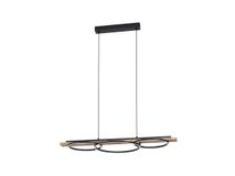 Hanglamp BOYAL - Zwart/Bruin EGL 99624
