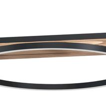 Hanglamp BOYAL - Zwart/Bruin EGL 99624
