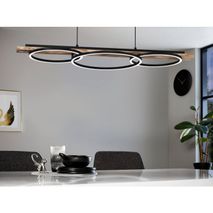 Hanglamp BOYAL - Zwart/Bruin EGL 99624