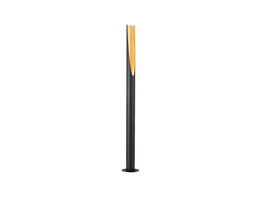 Vloerlamp PREBONE - Zwart/Goud