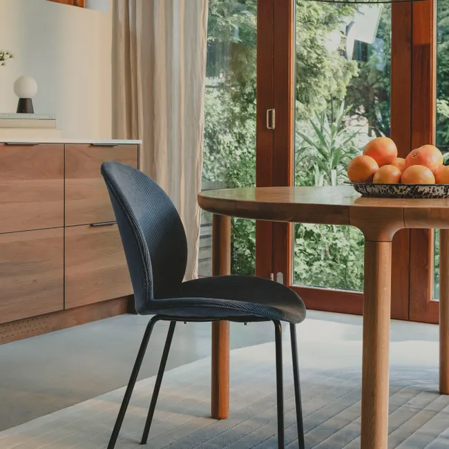 Stoel BONNET - Blauw