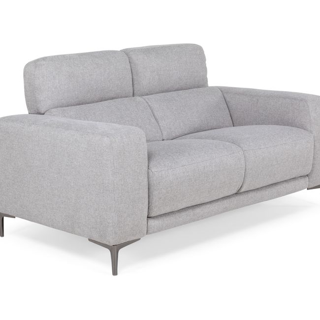 2-zit zetel 12262 - Grijze stof