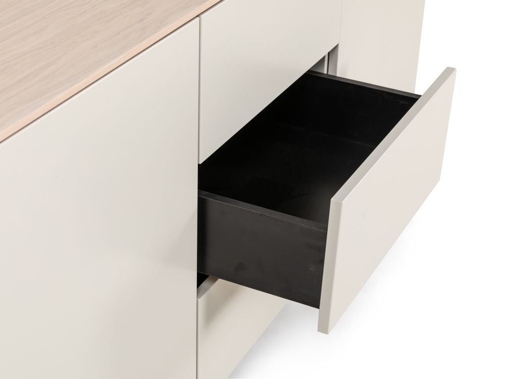 Dressoir CITY LINE ROMA - Zijdegrijs FBM CI 83-7044