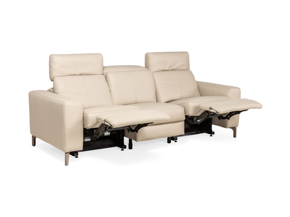 3-zit met elektrische relax COLORADO - Montana cre ROM CO 3RER-MC