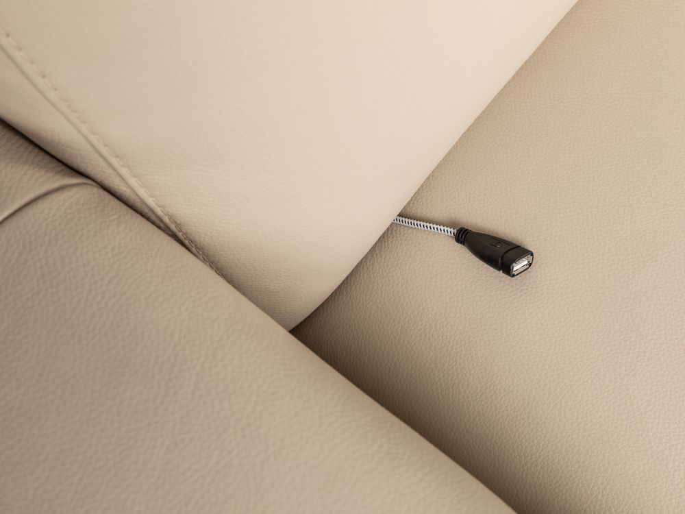 3-zit met elektrische relax COLORADO - Montana cre ROM CO 3RER-MC