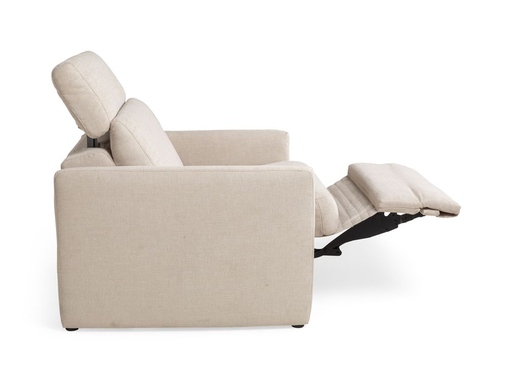 Relaxfauteuil COLORADO - Nevio Cream ROM CO RXE-NC