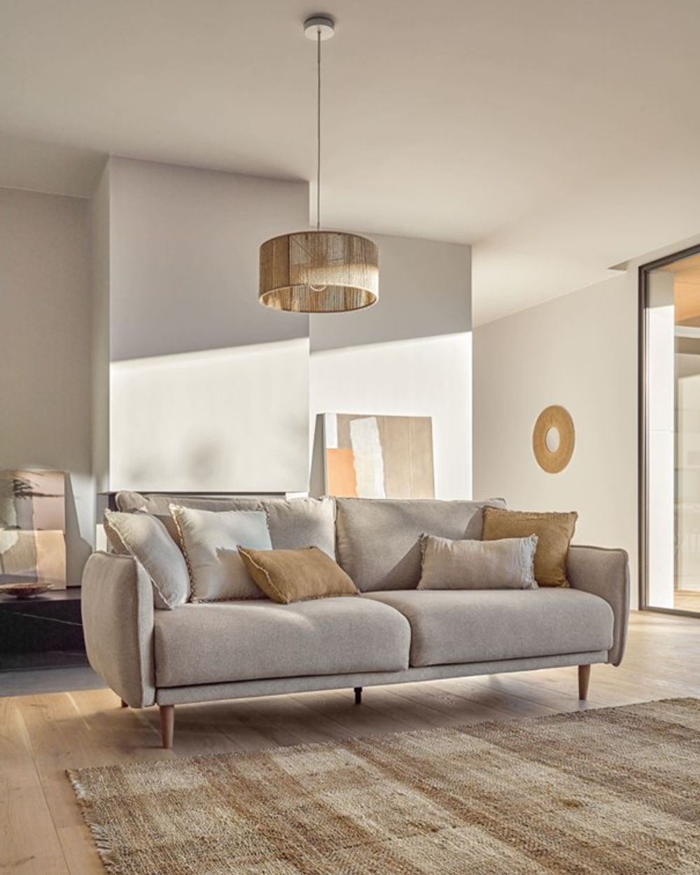 3-ZIT CARLOTA - Beige KAV CA Z3B