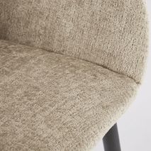 Armstoel KONNA - Beige chenille KAV CC0934BG12