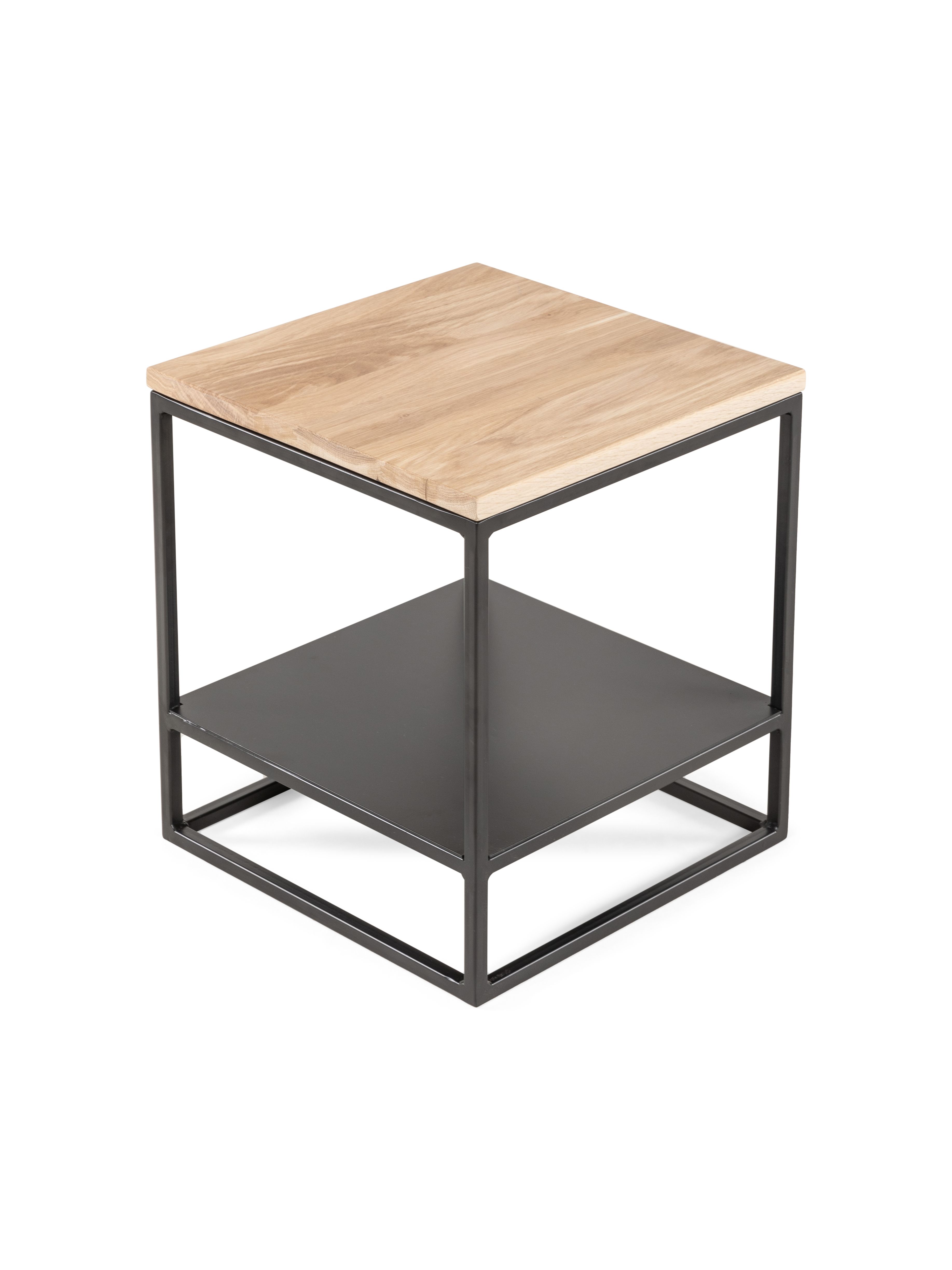 Hoektafel GLASGOW - Smoked Oak