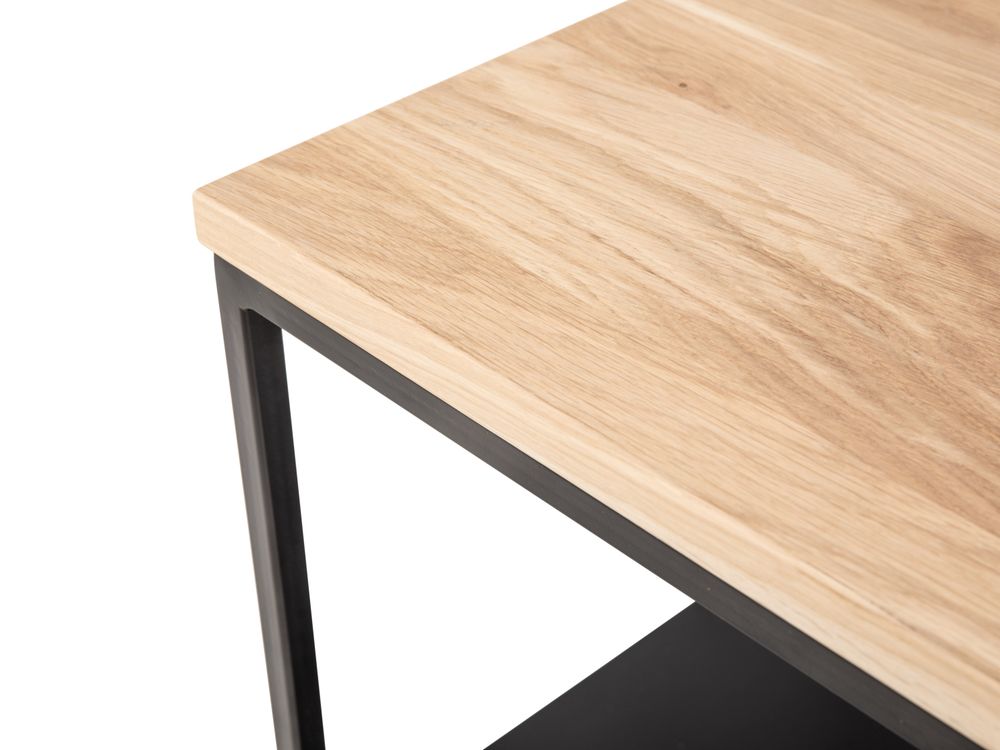 Hoektafel GLASGOW - Smoked Oak FDF-18-000017