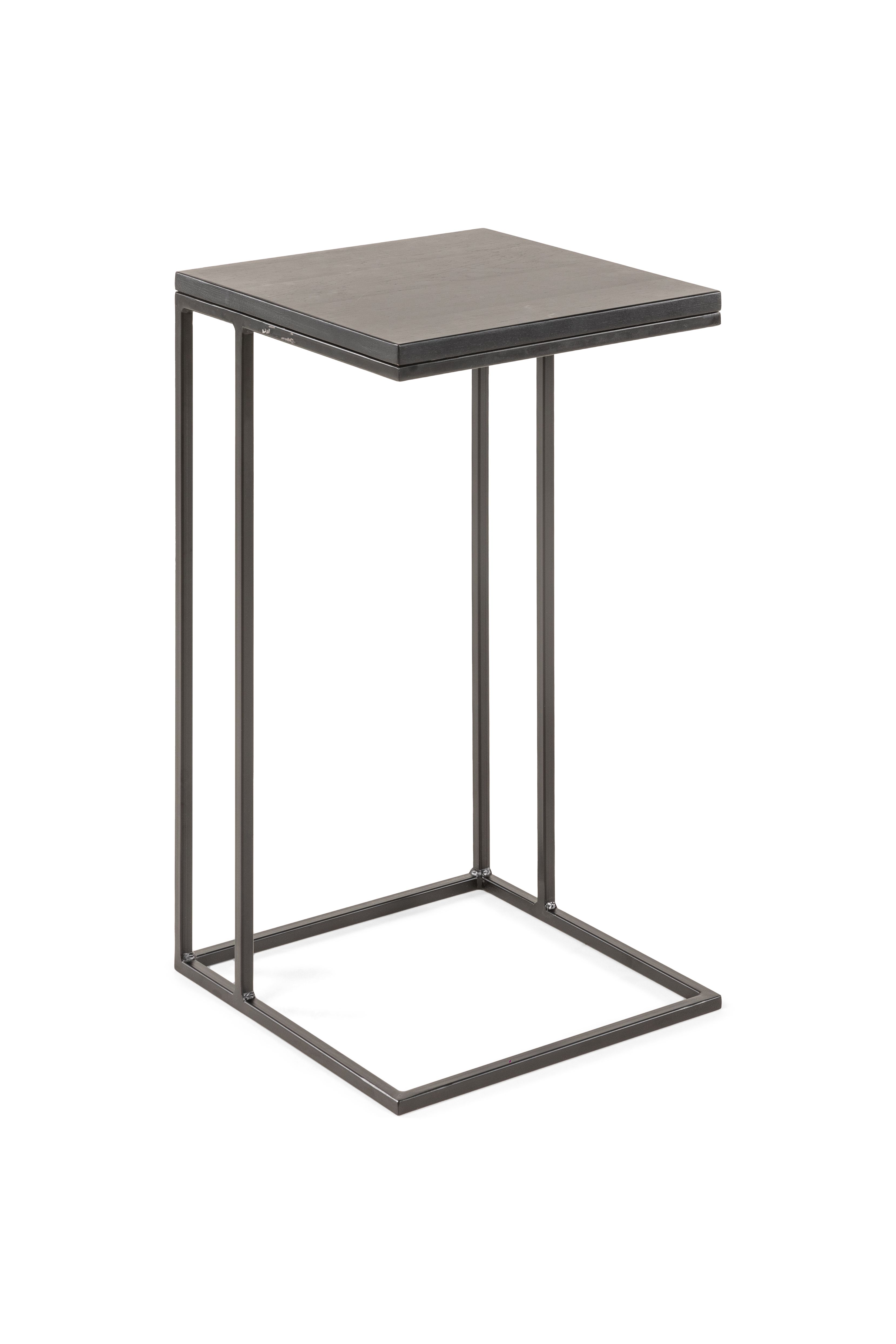 Bijzettafel GLASGOW - Zwart