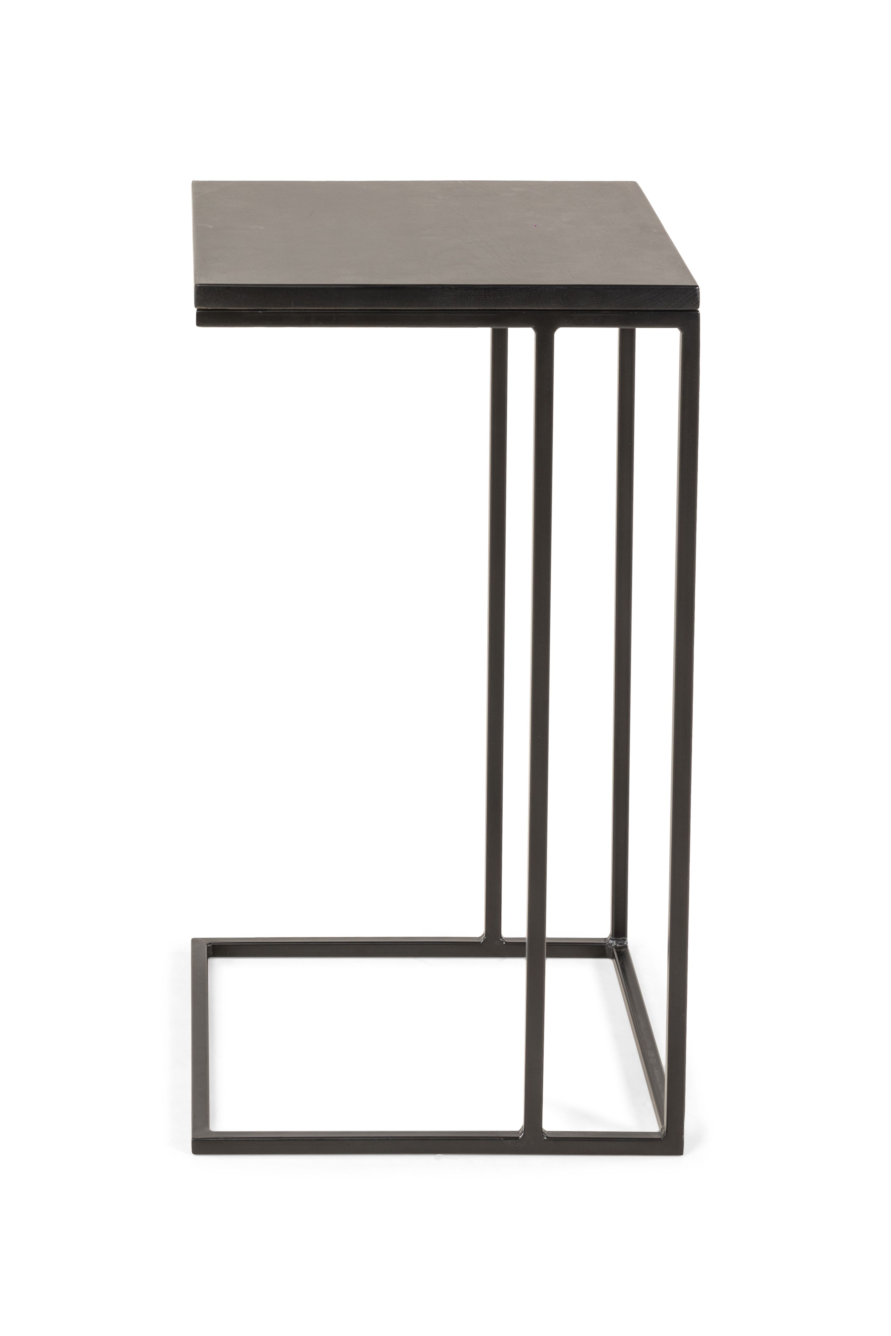 Bijzettafel GLASGOW - Zwart