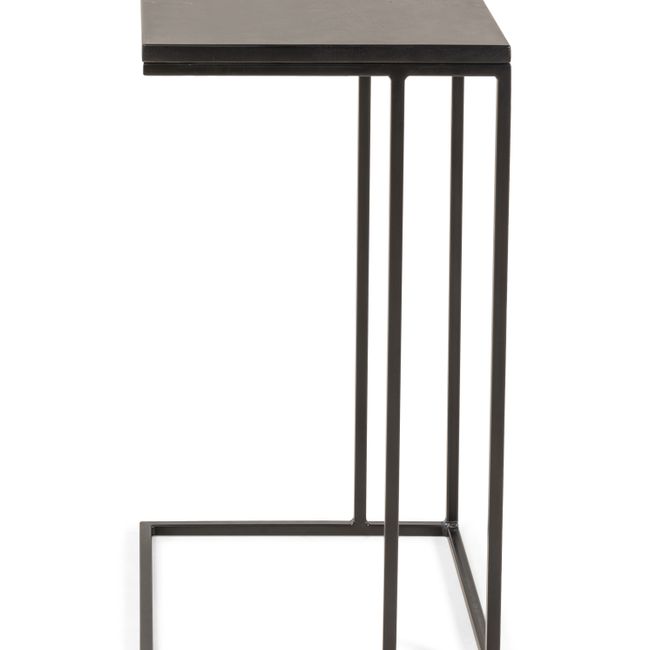 Bijzettafel GLASGOW - Zwart