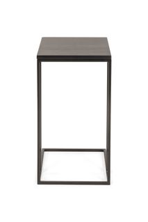 Bijzettafel GLASGOW - Zwart FDF-18-000056
