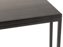 Bijzettafel GLASGOW - Zwart FDF-18-000056