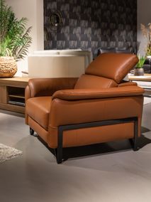 Fauteuil ALADIN - Cognac DDV-9-000510-LR-C228