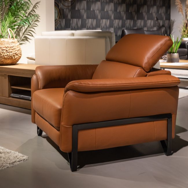 Fauteuil ALADIN - Cognac