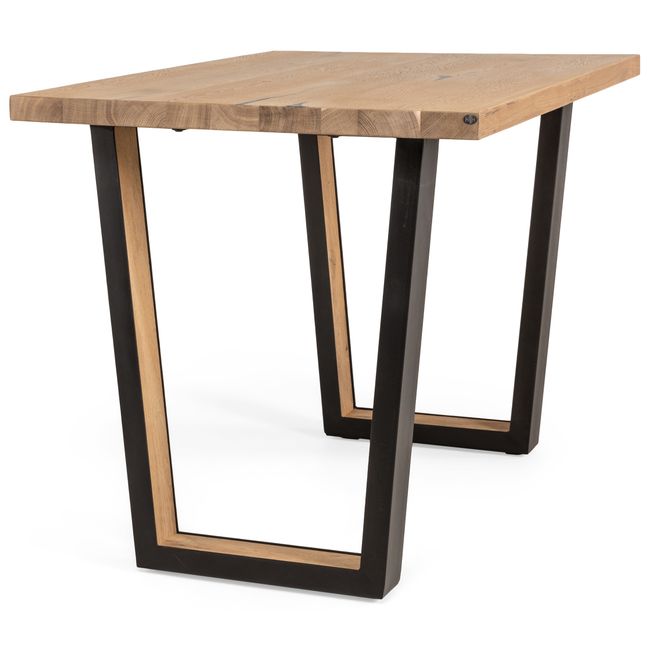 Bartafel METALOX - Eikenhout