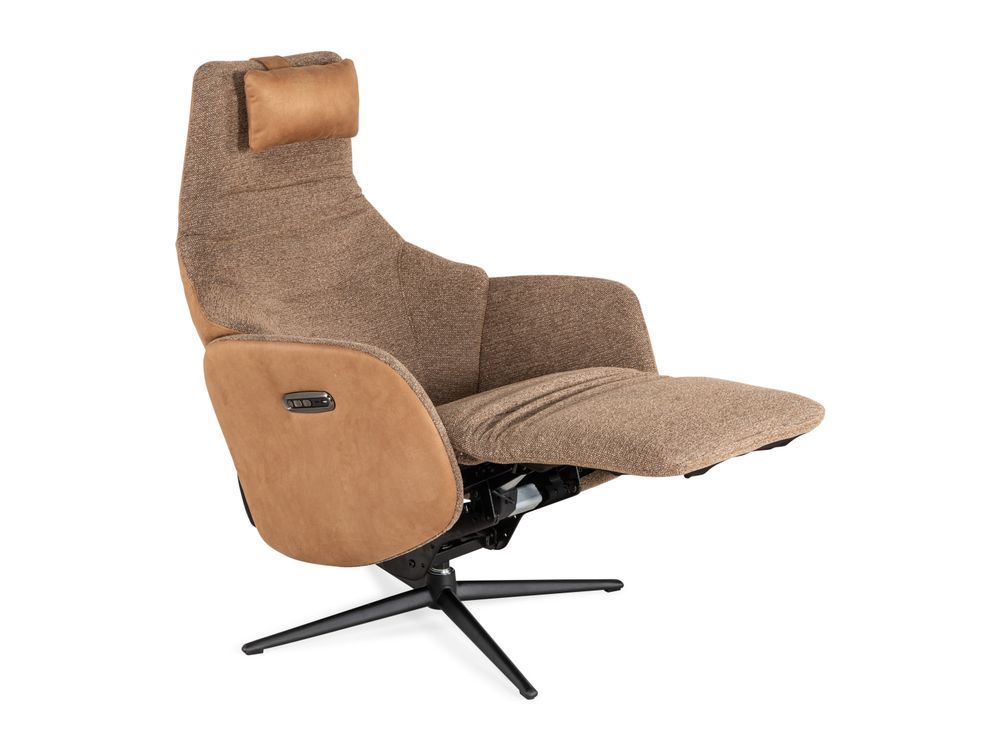 Elektrische relaxfauteuil RANA - Caramel MED RA RXE-Z16