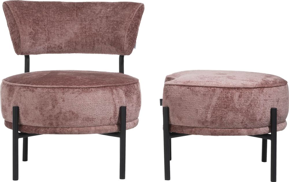 Poef RONDA - Roze CCM 48382ROZ