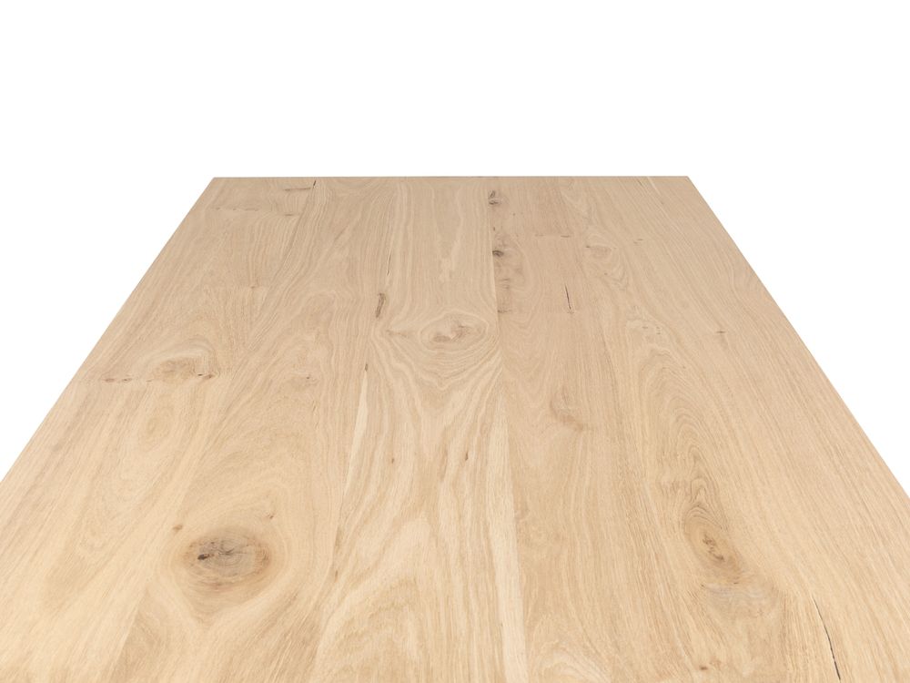 Eetkamertafel incl. spinpoot LIVADA - Natural Lacq HEH 42077