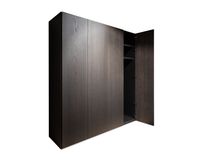 Draaideurkast ALPHA - Donkergrijs eikenfineer NVM 9908149