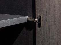 Draaideurkast ALPHA - Donkergrijs eikenfineer NVM 9908149