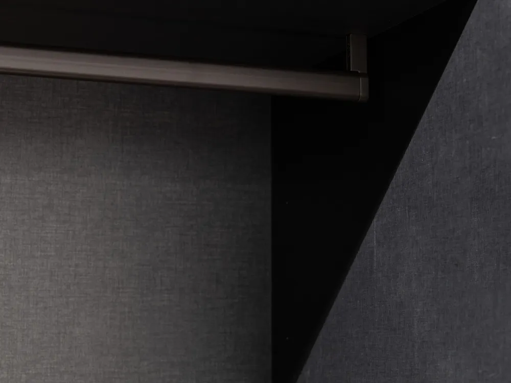 Draaideurkast ALPHA - Donkergrijs eikenfineer NVM 9908149