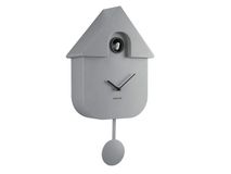 Muurklok MODERN CUCKOO - Mouse Grey PST KA5768GY