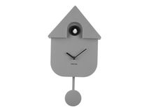 Muurklok MODERN CUCKOO - Mouse Grey PST KA5768GY