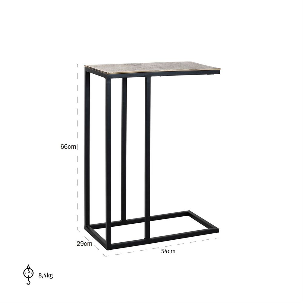 Bijzettafel COLLOWAY - Goud RMD 825037