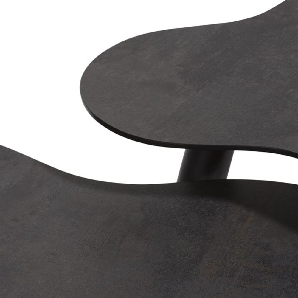 Set 3 bijzettafels CAS - Antraciet CCM 48063ANT