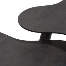 Set 3 bijzettafels CAS - Antraciet CCM 48063ANT