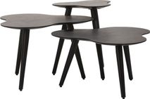 Set 3 bijzettafels CAS - Antraciet CCM 48063ANT