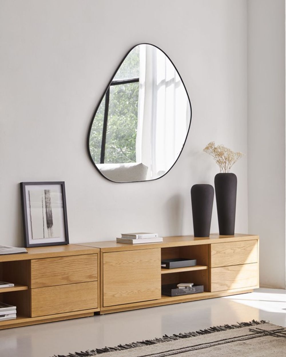 Spiegel ANERA - Zwart KAV YG0162R01