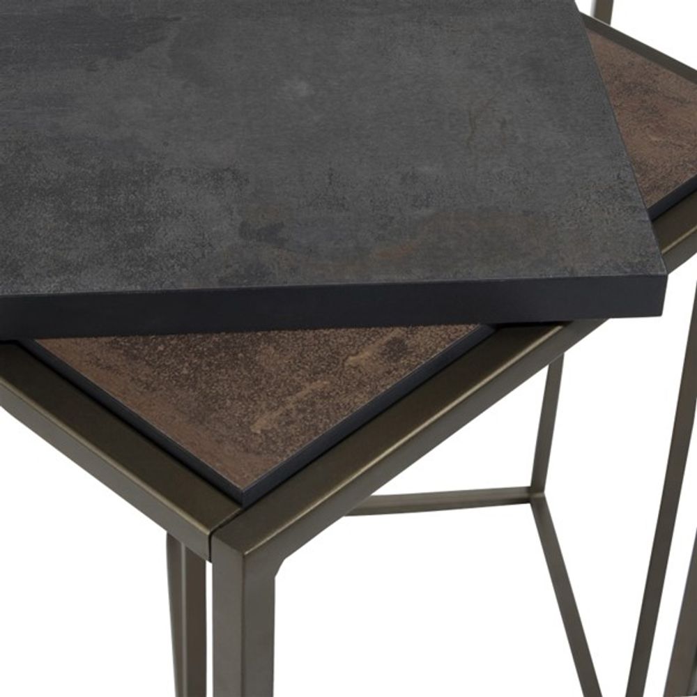 Bijzettafel STAND UP medium - Goud CCM 48451GOU