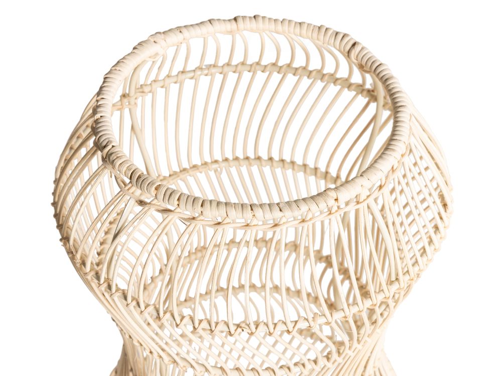 Vloerlamp SURYA groot - Rotan/hout PMX 39821-WHI-10