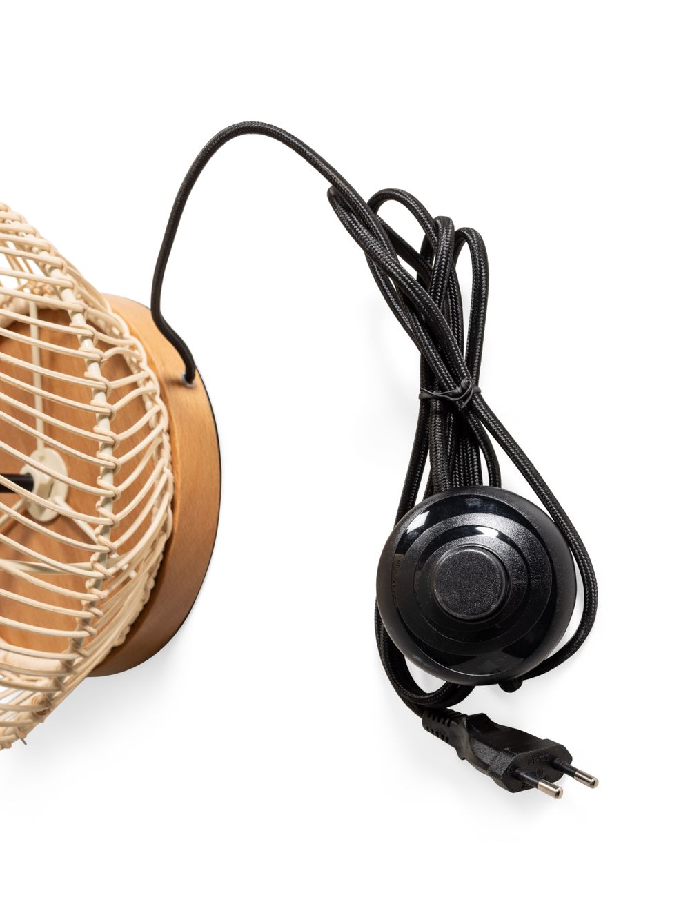 Vloerlamp SURYA groot - Rotan/hout PMX 39821-WHI-10