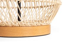 Vloerlamp SURYA groot - Rotan/hout PMX 39821-WHI-10